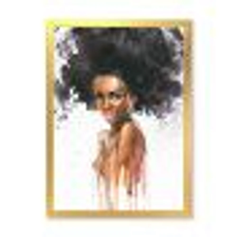 Portrait of African American Woman VII  Wall Art