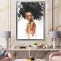 Portrait of African American Woman VII  Wall Art