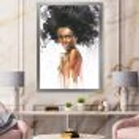 Portrait of African American Woman VII  Wall Art