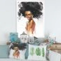 Portrait of African American Woman VII  Wall Art