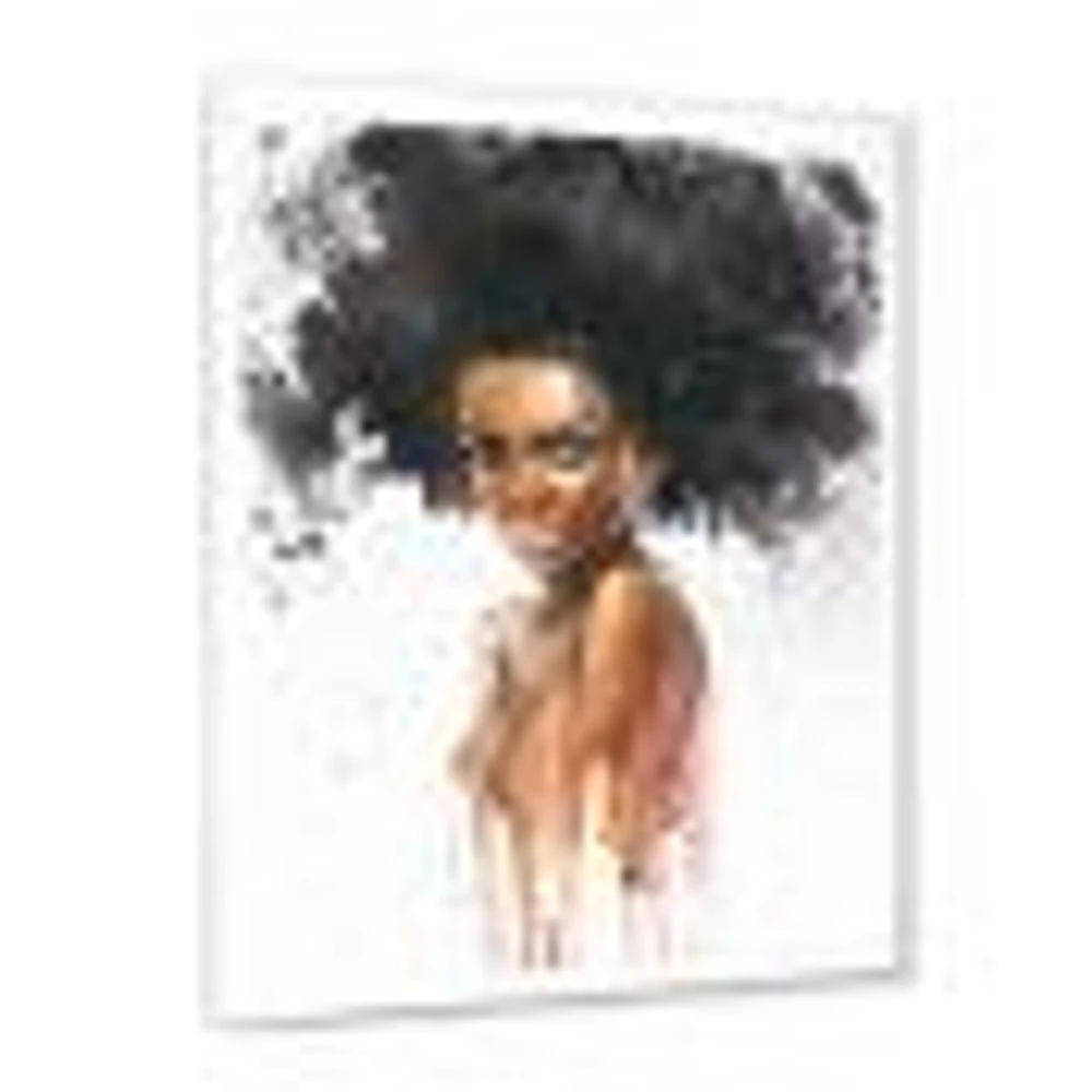 Portrait of African American Woman VII  Wall Art