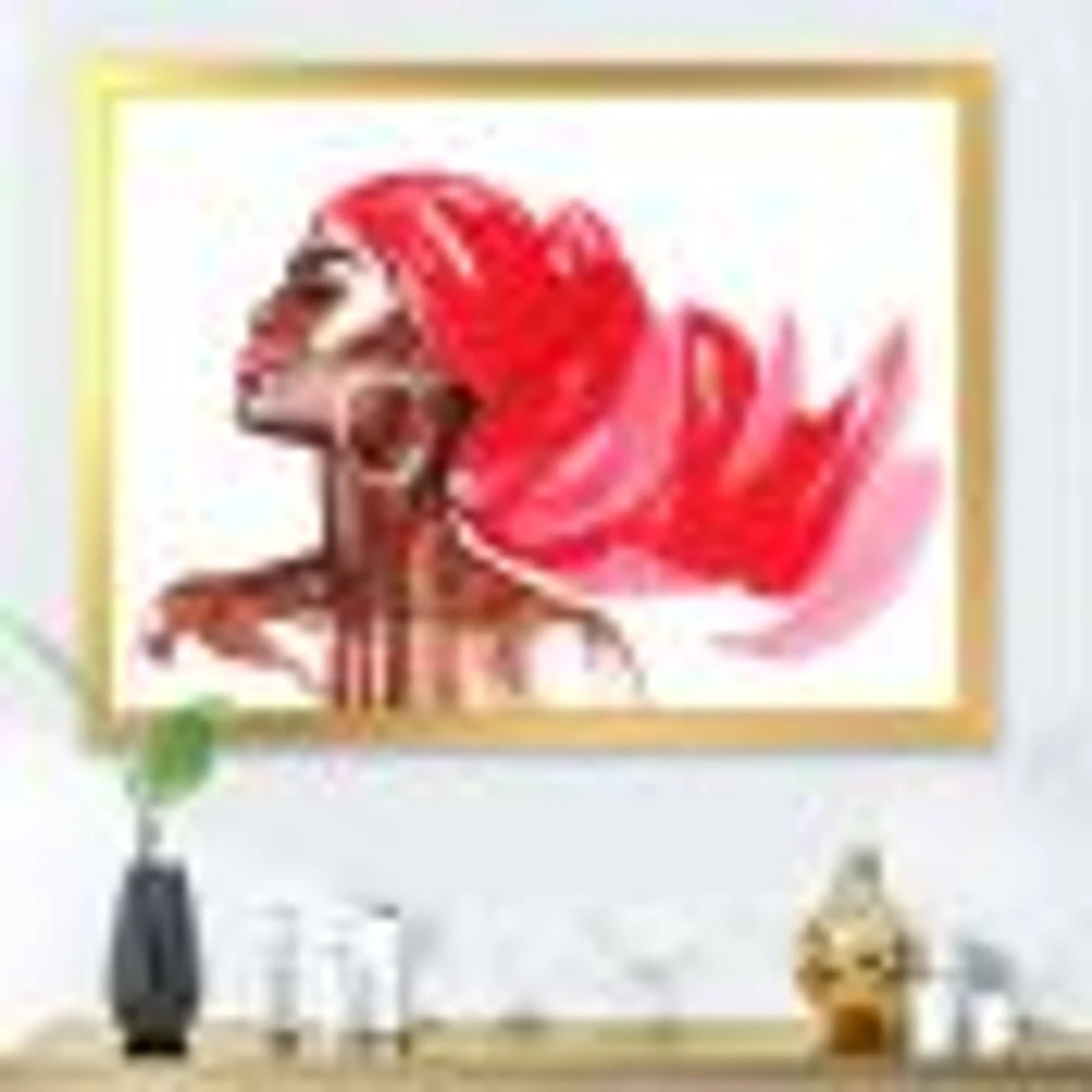 Portrait of African American Woman IX  Wall Art