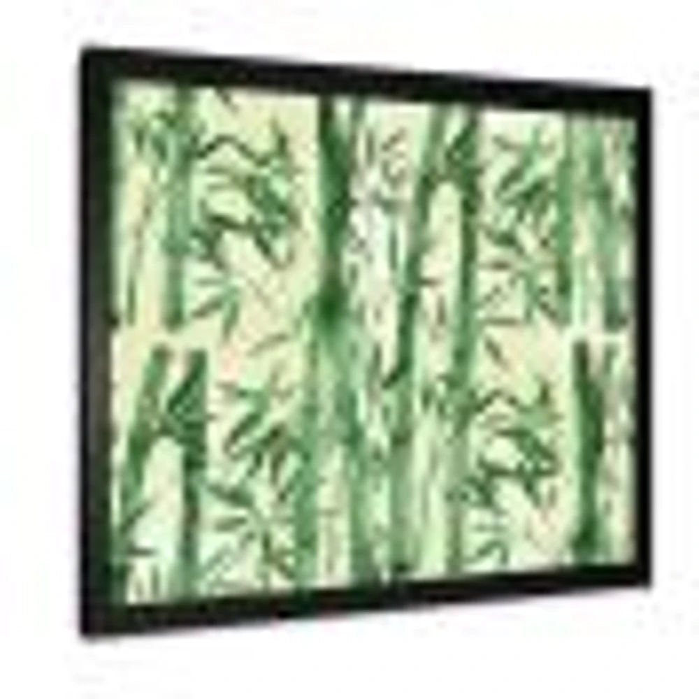 Toile « Bamboo Branches The Forest I »