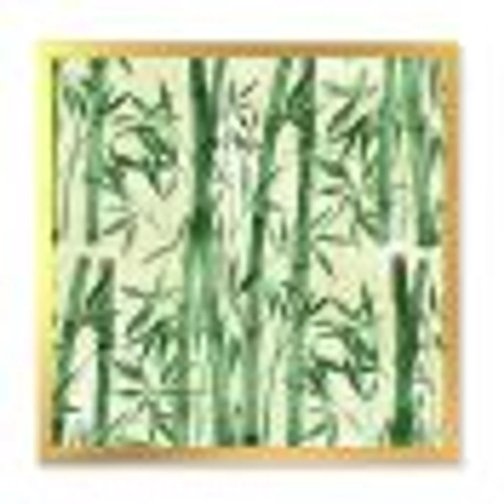 Toile « Bamboo Branches The Forest I »