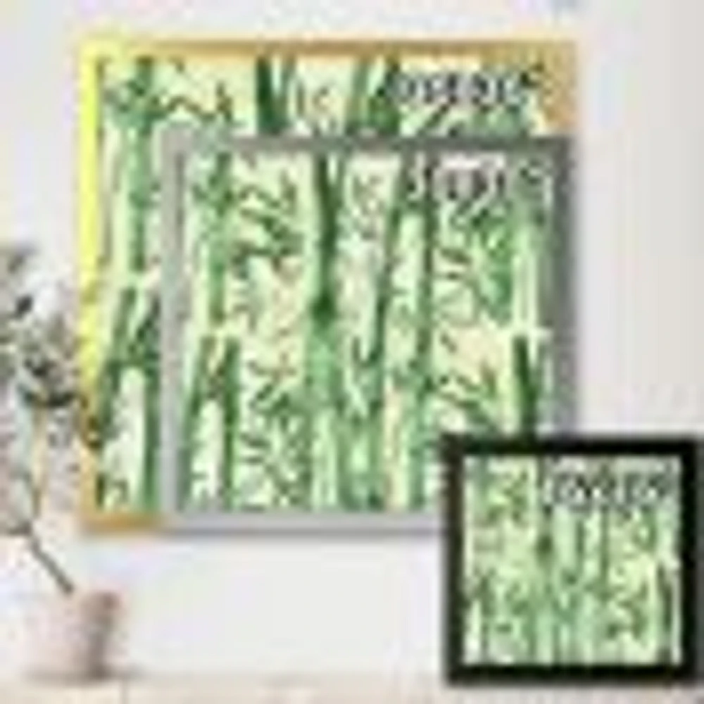 Toile « Bamboo Branches The Forest I »