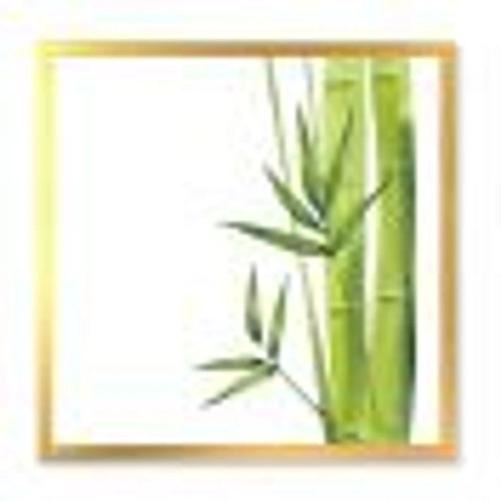 Bamboo Branches The Forest V  Wall Art