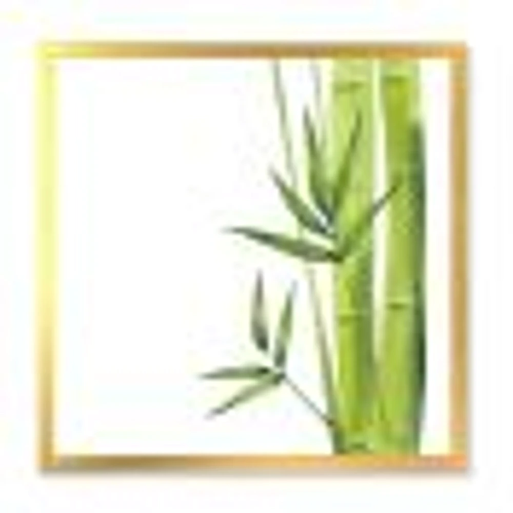 Bamboo Branches The Forest V  Wall Art