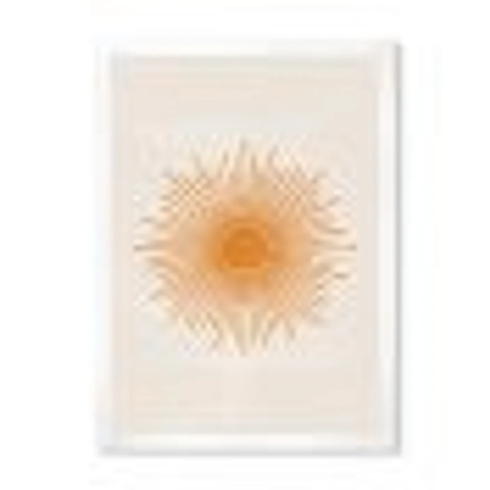 Orange Sun Print II  Wall Art