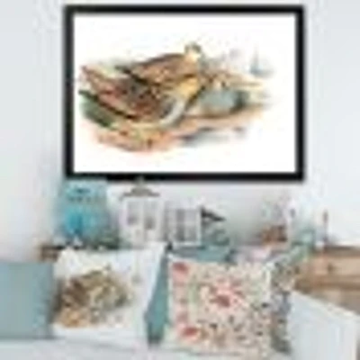 Vintage Birds The Wild III  Wall Art