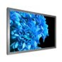 Detail of Blue Flowers on Black I  Wall Art