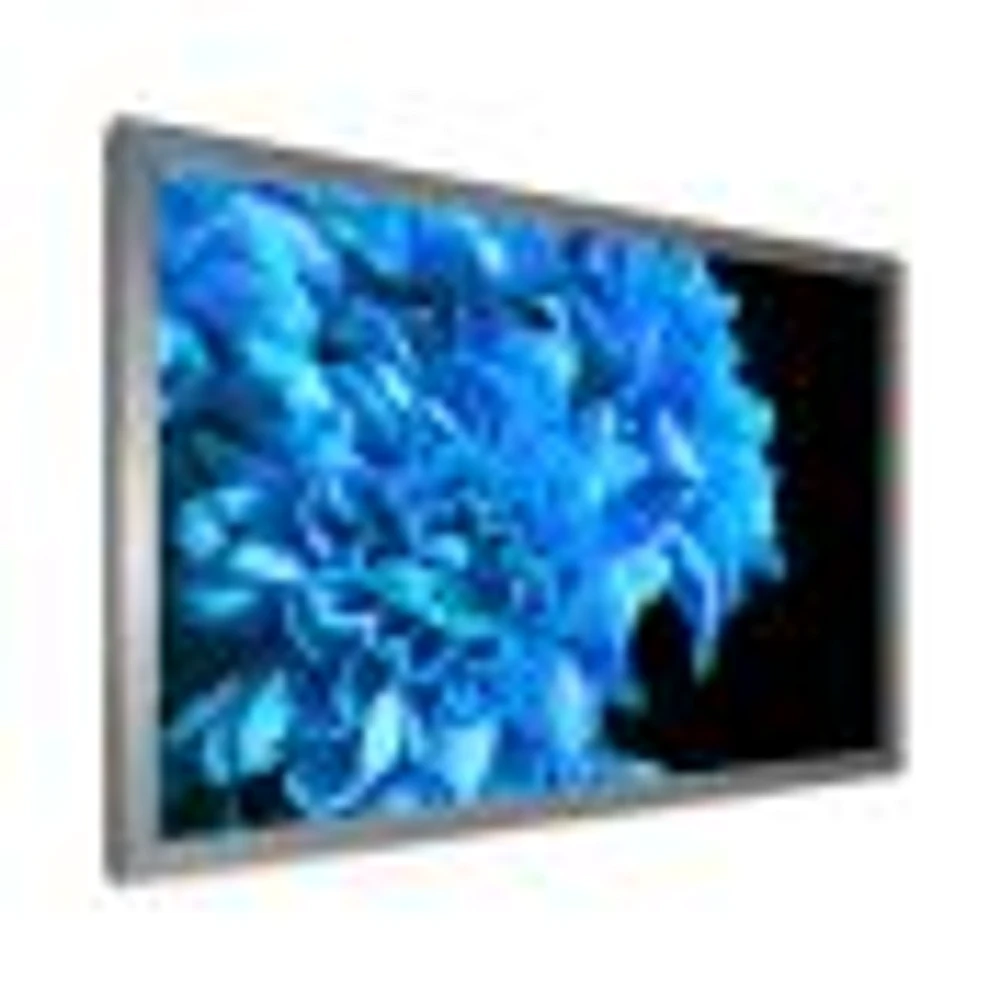 Detail of Blue Flowers on Black I  Wall Art