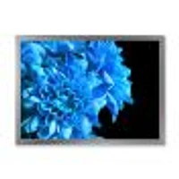 Detail of Blue Flowers on Black I  Wall Art