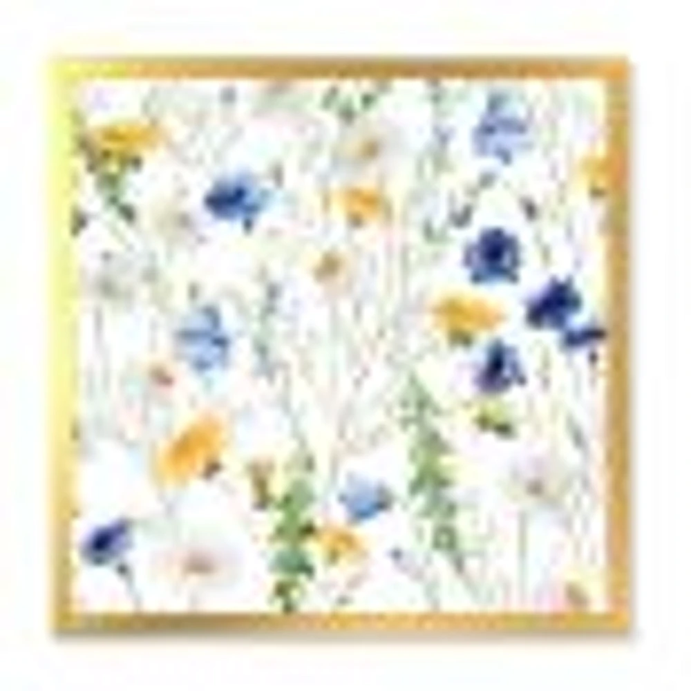 Toile « WildFlowers Chamomile and Clover Bell II