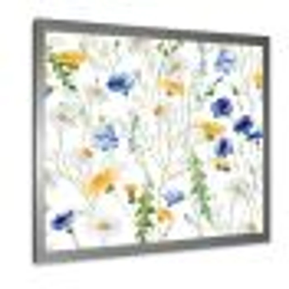 Toile « WildFlowers Chamomile and Clover Bell II