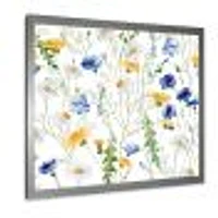 Toile « WildFlowers Chamomile and Clover Bell II