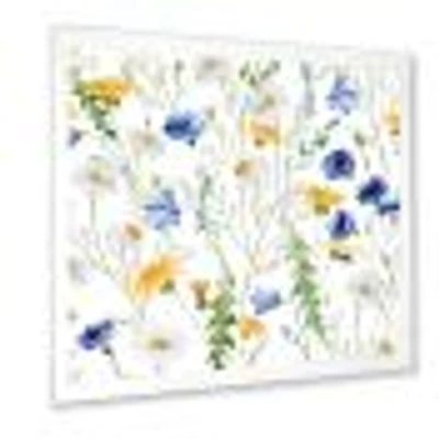 WildFlowers Chamomile and Clover Bell II  Wall Art