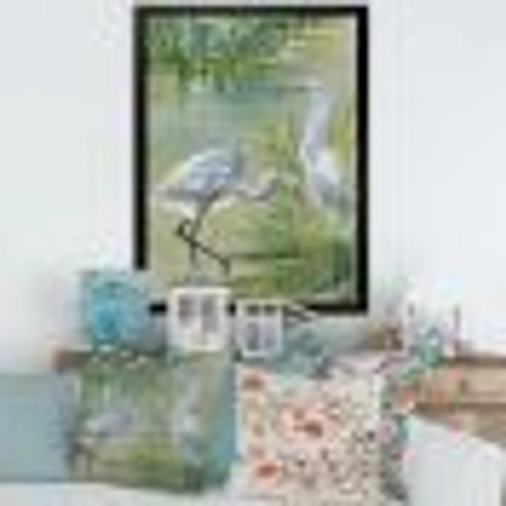 Toile « Heron Birds I »