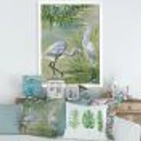 Toile « Heron Birds I »