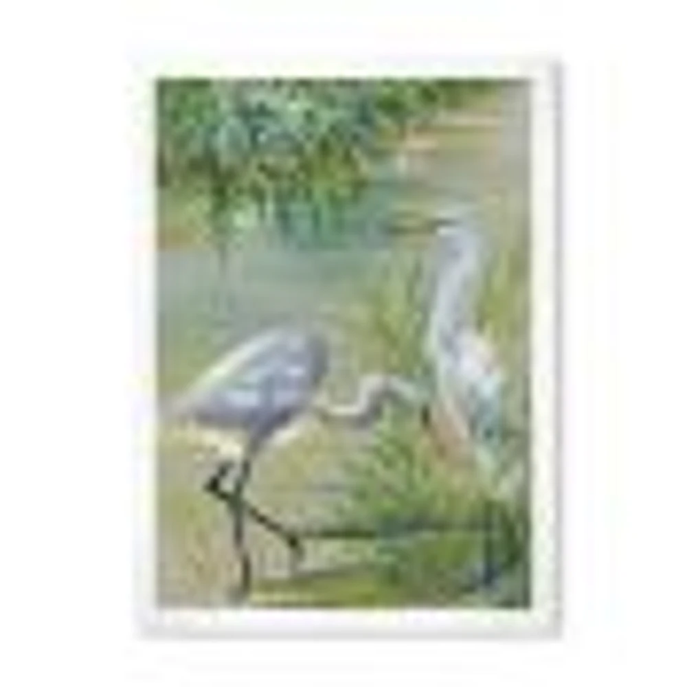 Toile « Heron Birds I »