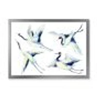 Toile « Asian Crane Bird Impression