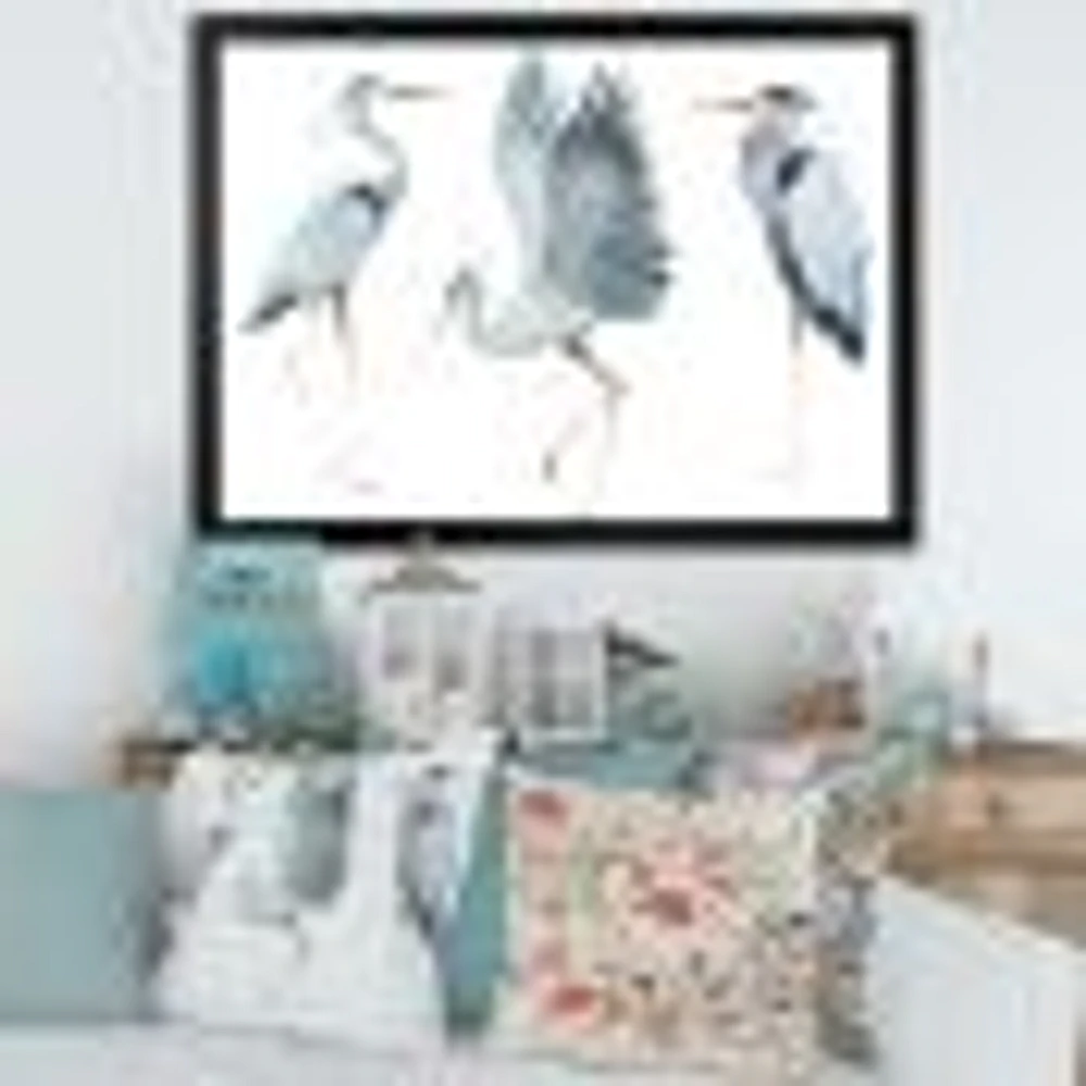 Heron Birds II  Wall Art