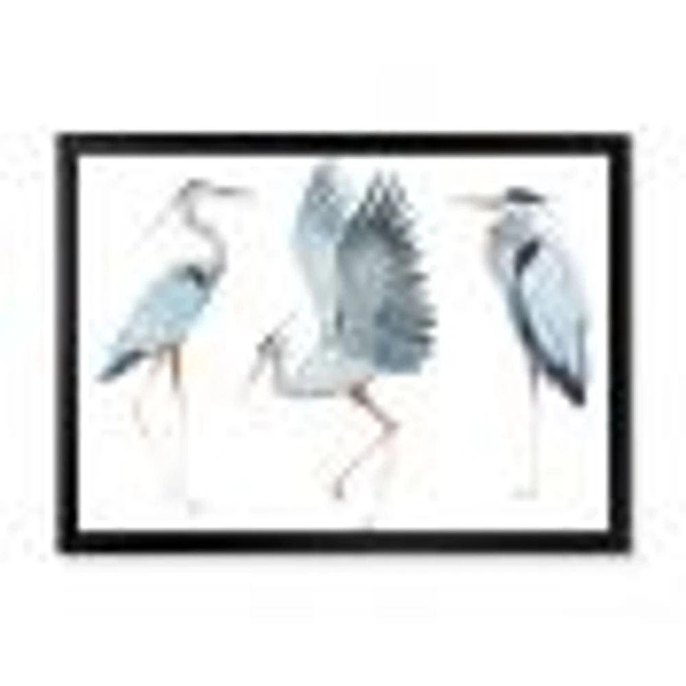 Heron Birds II  Wall Art