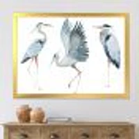 Heron Birds II  Wall Art