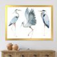 Toile « Heron Birds II