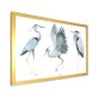 Toile « Heron Birds II