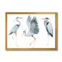 Heron Birds II  Wall Art