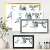 Toile « Heron Birds II