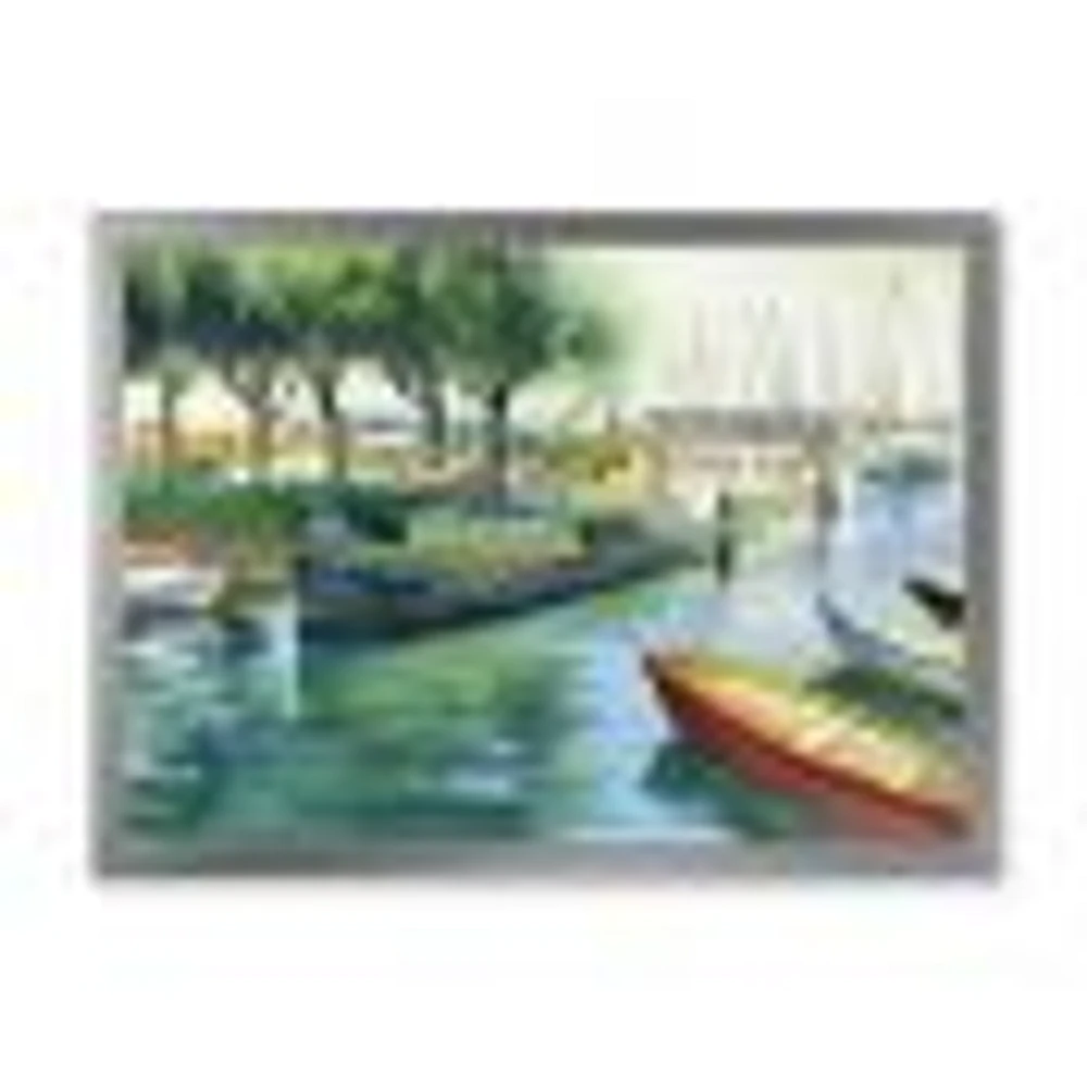 Boats Green Spring  Wall Art