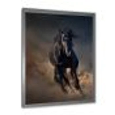Portrait of Thoroughbred Nonius Stallion Horse I  Wall Art