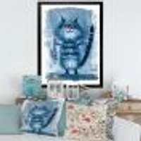 Toile « Cat Holding A Fish Its Claws »