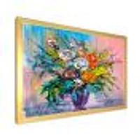 Bouquet of VIbrant Flowers  Wall Art