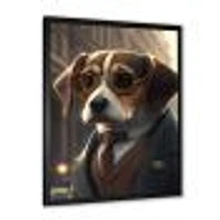 Mafia Beagle I Wall Art