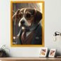 Mafia Beagle I Wall Art