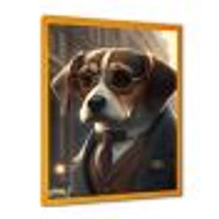 Mafia Beagle I Wall Art