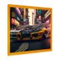 Tunning Car Drifting Tokyo Wall Art