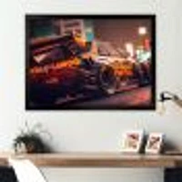 Tunning Car Drifting Tokyo V Wall Art