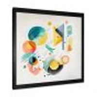 Multi-Color Circular Abstract I Wall Art