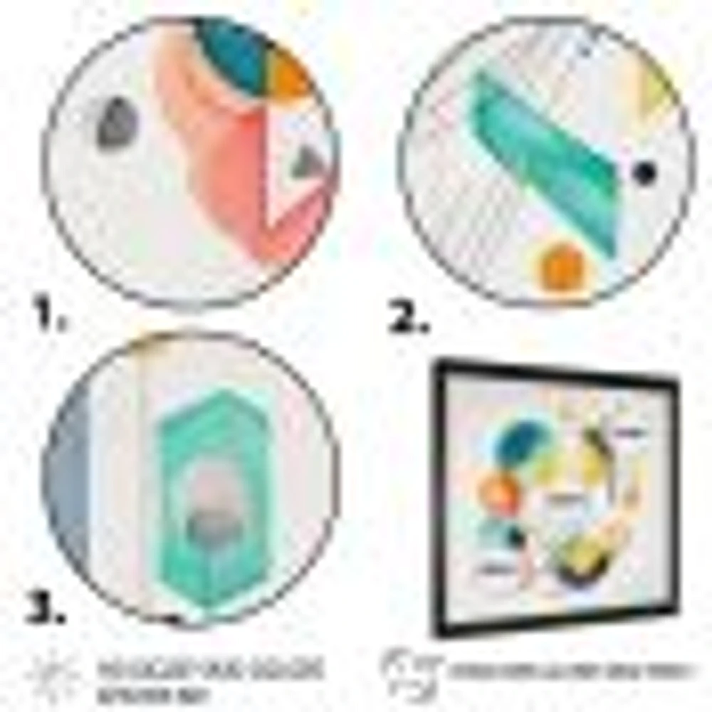 Multi-Color Circular Abstract I Wall Art