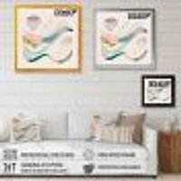 Multi-Color Pastel Waves Wall Art