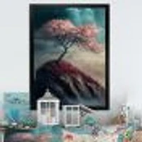 Mountain Top Cherry Blossom IV Wall Art