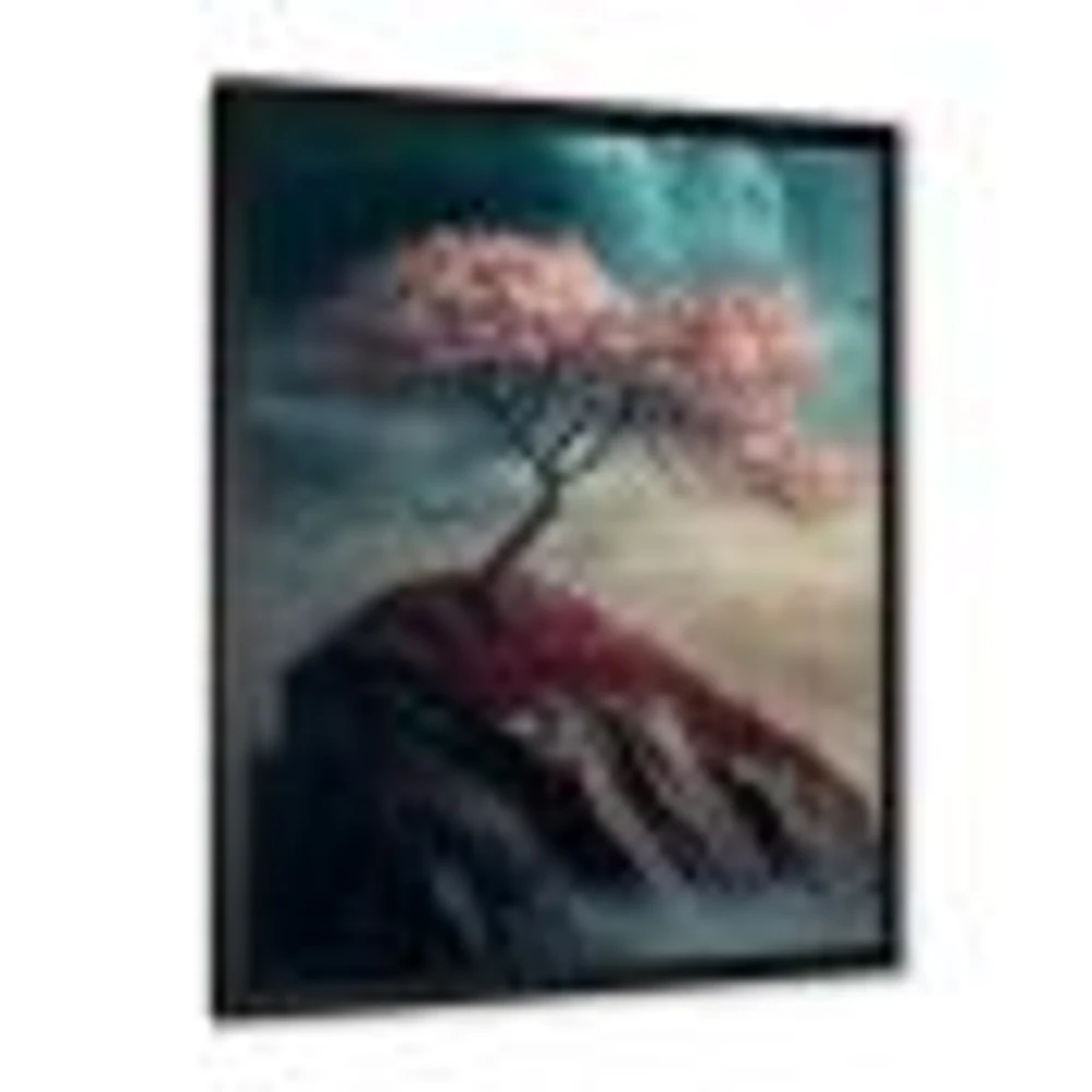 Mountain Top Cherry Blossom IV Wall Art