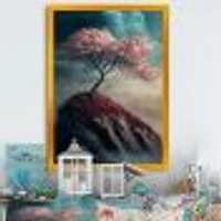 Mountain Top Cherry Blossom IV Wall Art