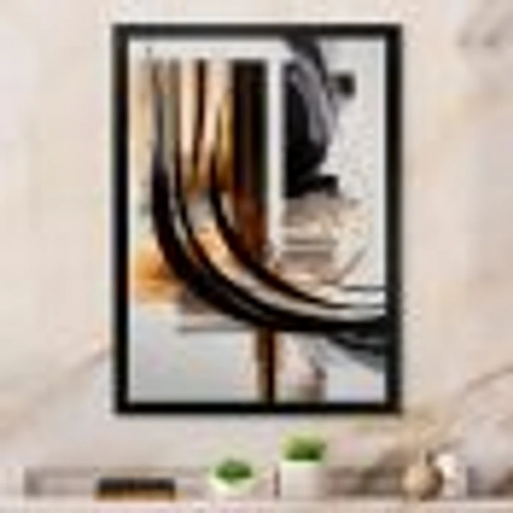 Gold Touch Art Deco Wall