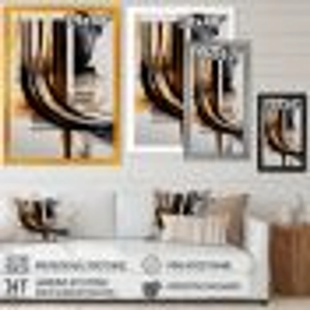 Gold Touch Art Deco Wall