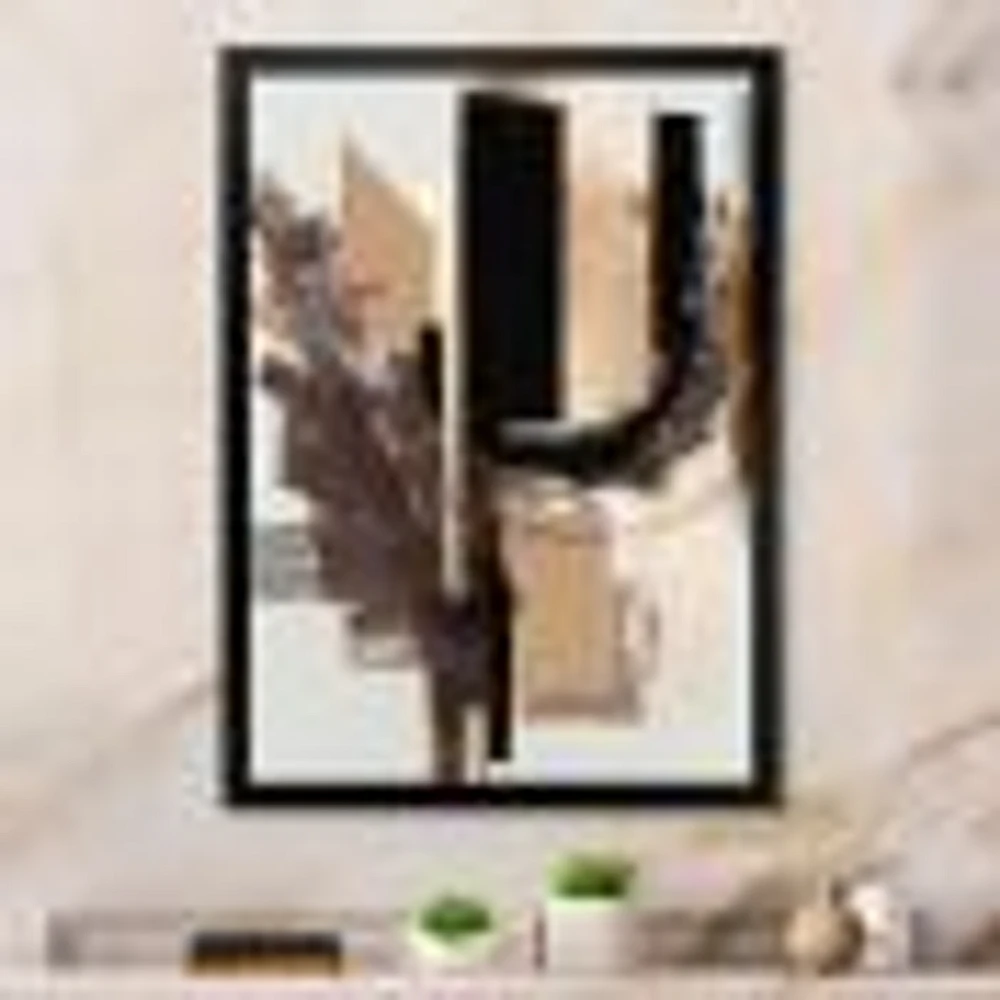 Warm Watercolor Abstract I Wall Art