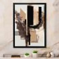 Warm Watercolor Abstract I Wall Art